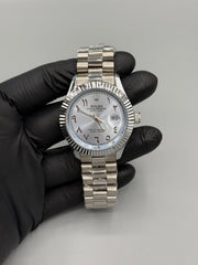 RLX Oysters Perpetual Date Dust Arabic Numerals