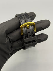 F. Muller Stone Black Leather Strap