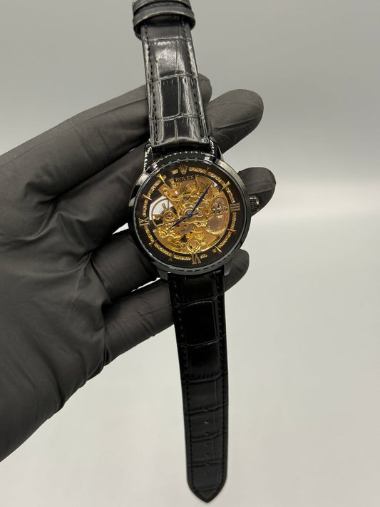 RLX Automatic Skeleton Leather Strap