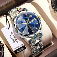 Top Brand Luxury Fashion Sport Diamond Men Business Wristwatch