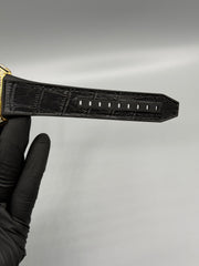 F. Muller Stone Black Leather Strap