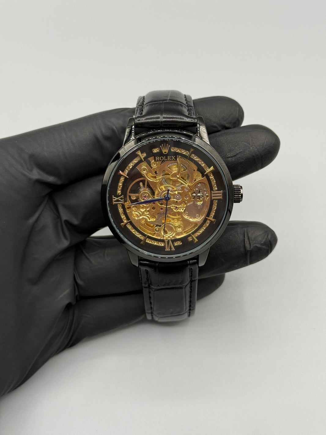 RLX Automatic Skeleton Leather Strap