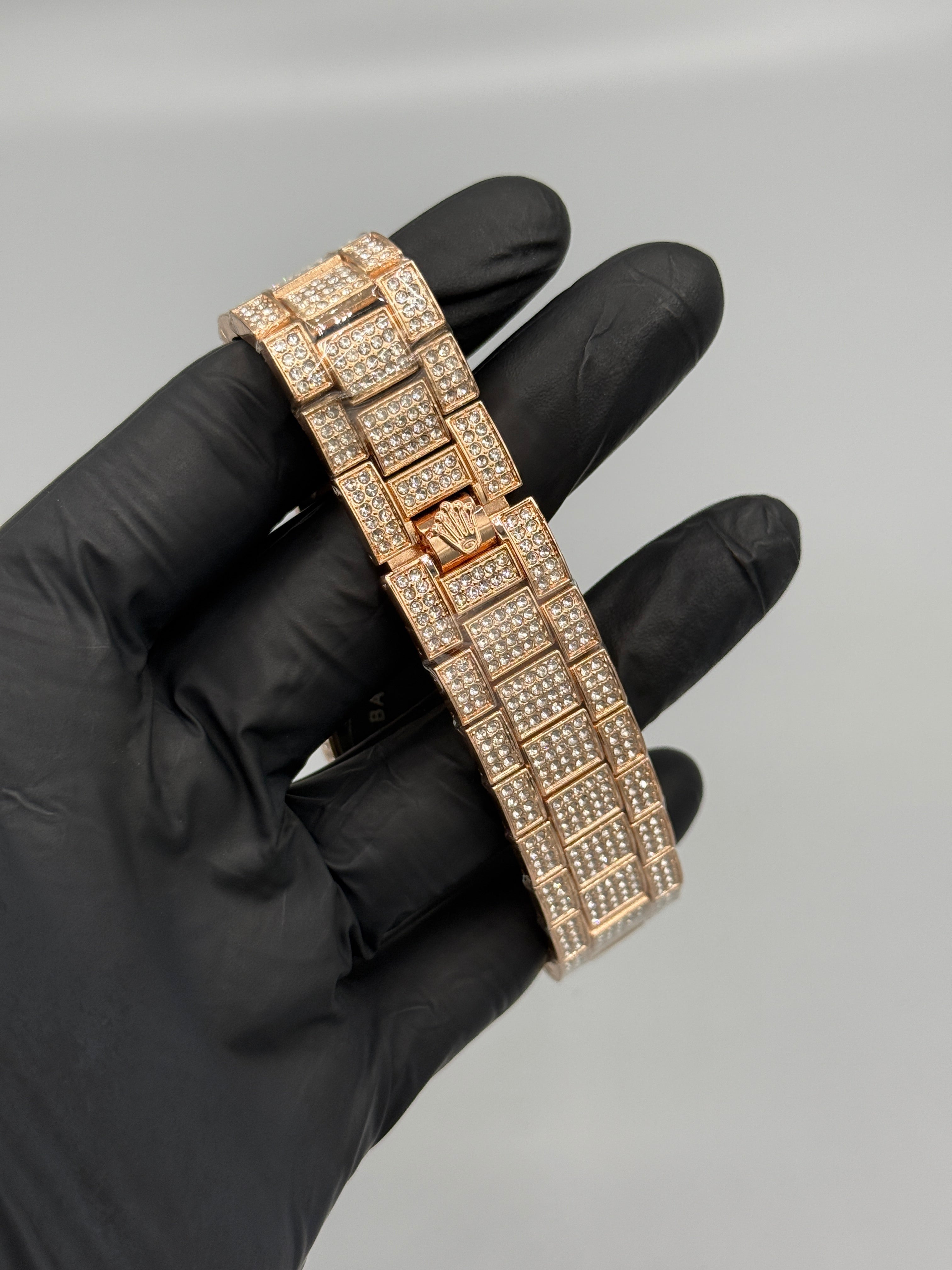 RLX Stone Stainless Steel Watch