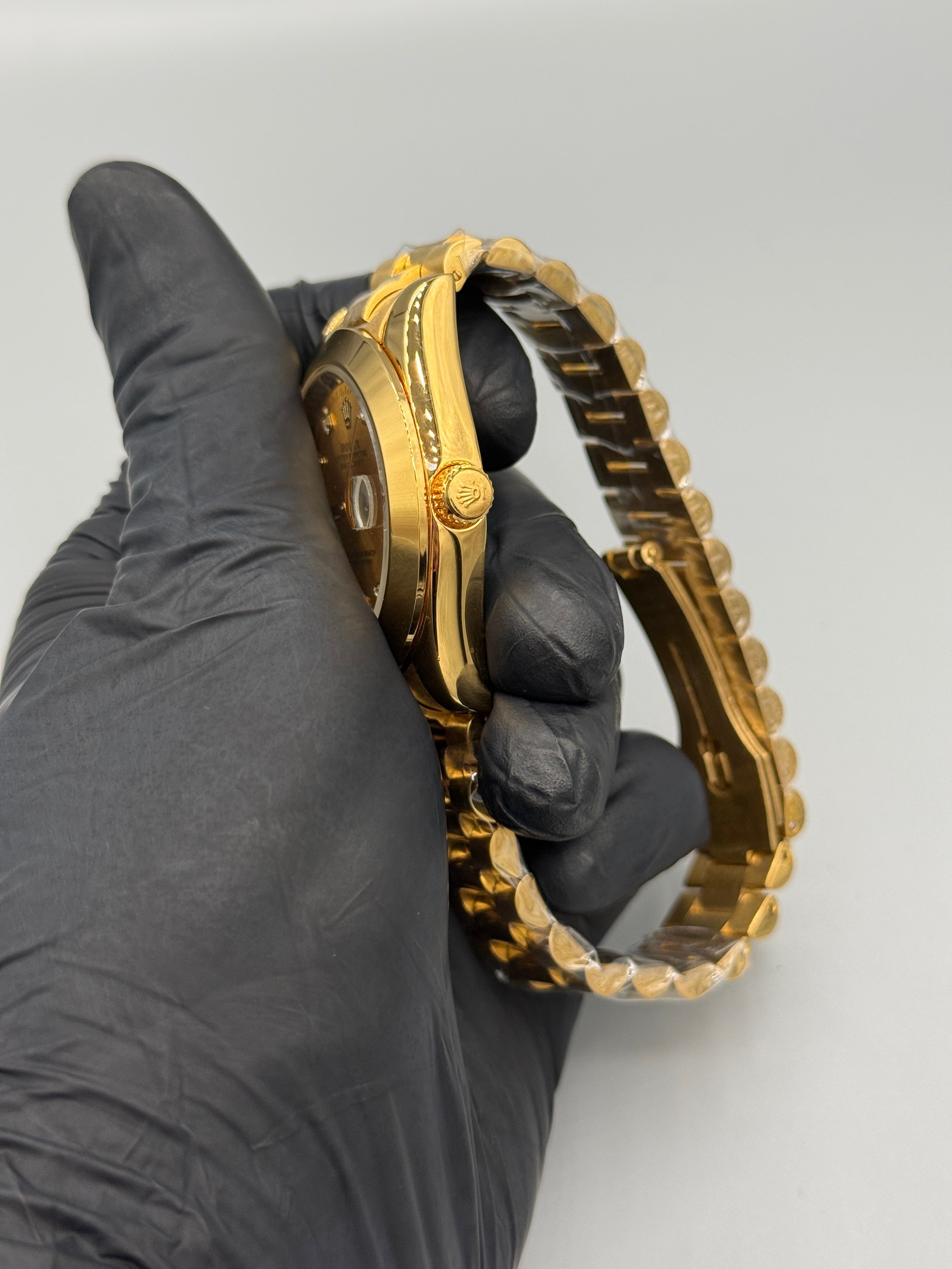 RLX Oysters Perpetual Date Just Full Gold