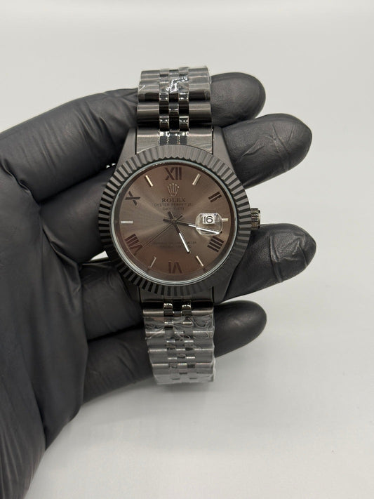 RLX Oysters Perpetual Black Date Just