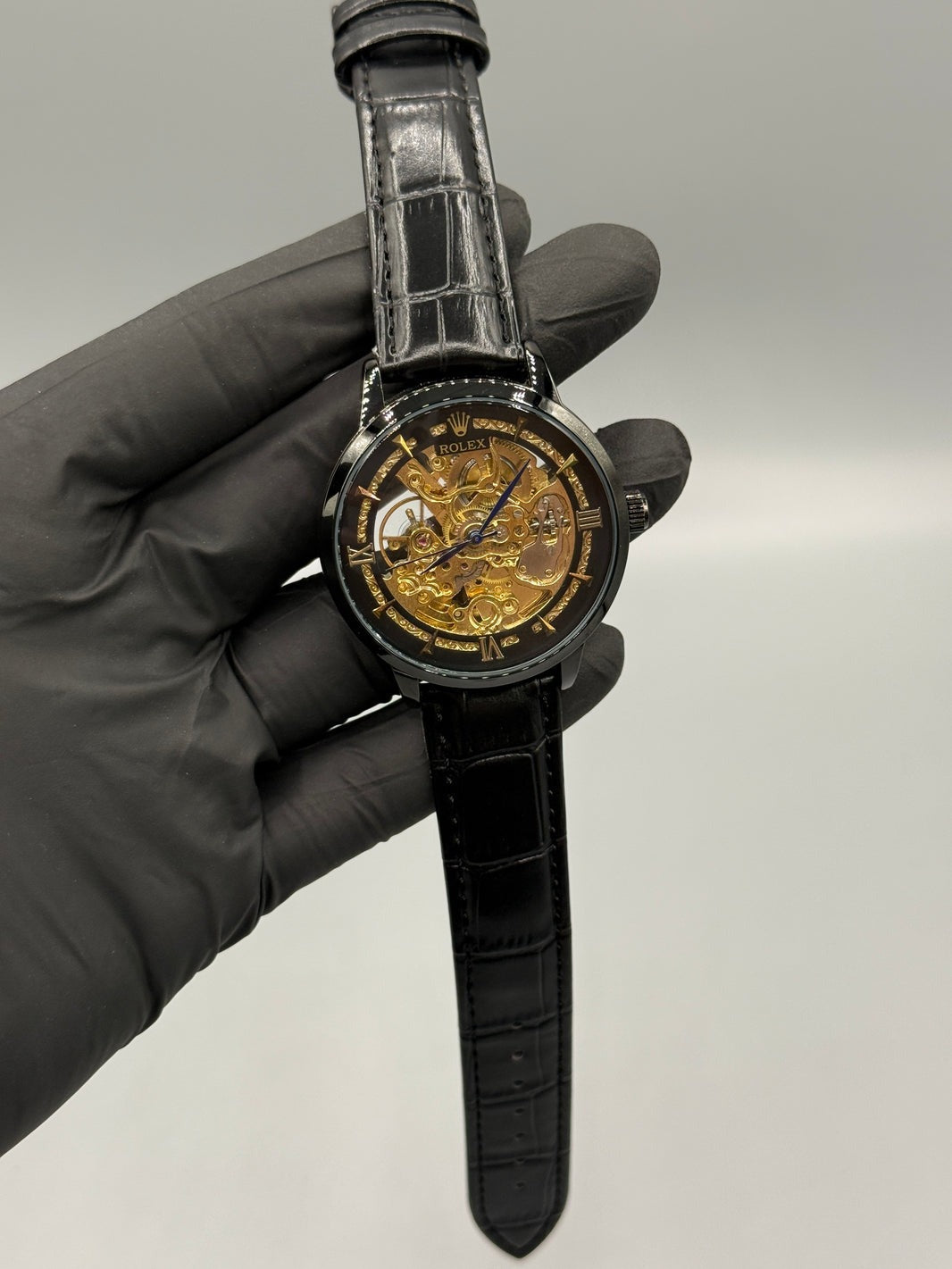 RLX Automatic Skeleton Leather Strap